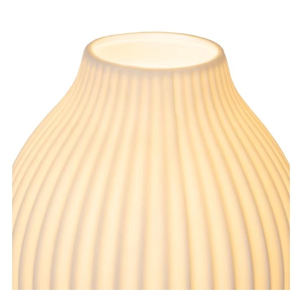 Lucide MOMORO - Table lamp - 1xE14 - White - detail 1